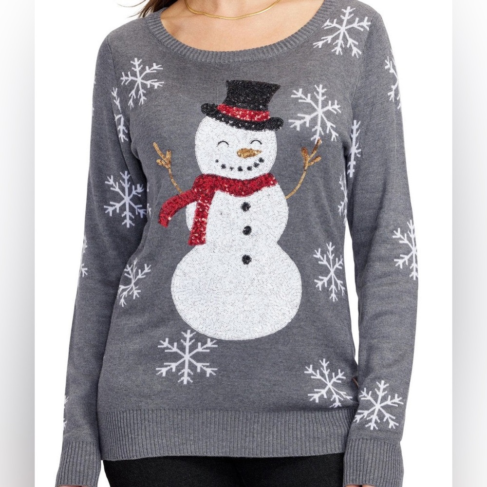 Tipsy Elves Snowman Ugly Sweater (XXL)